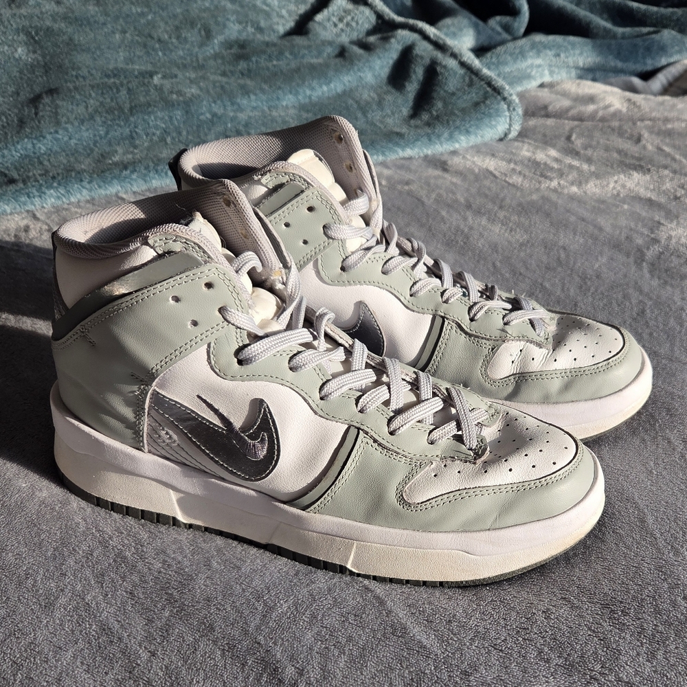 Nike Dunk High Up - Light Stone Grey - Size 9 Women's - Size 7 Mens